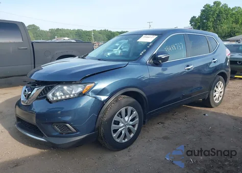 2014 Nissan Rogue S z USA, uszkodzony, nr VIN 5N1AT2MK4EC786115